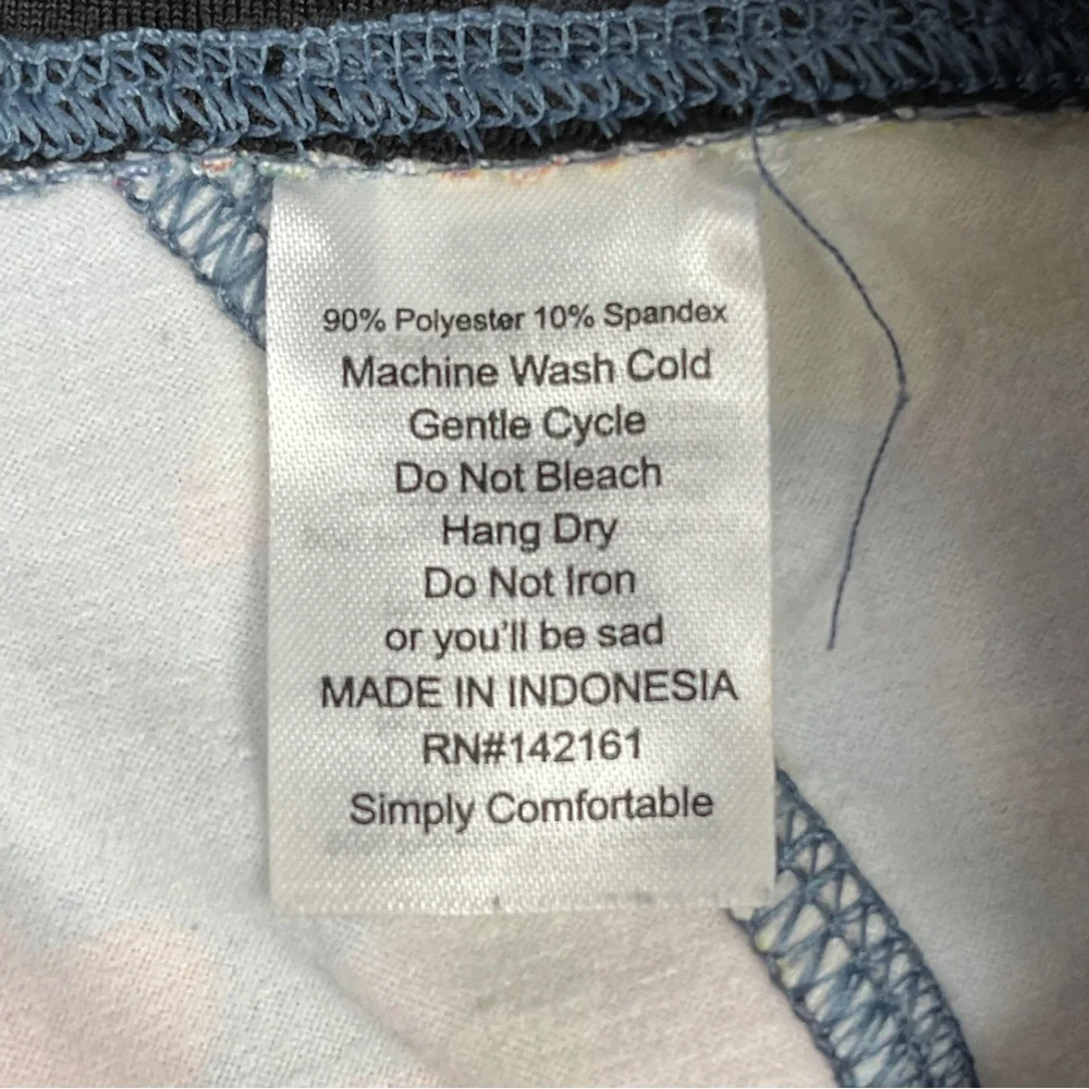 LULAROE Jade multicolor floral leggings, size L - Picture 12 of 13